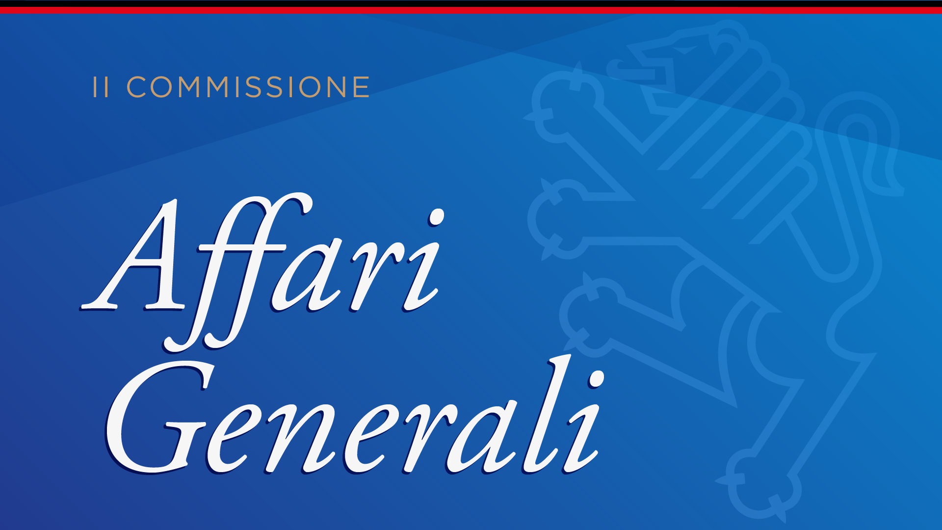 II Commissione: Affari Generali